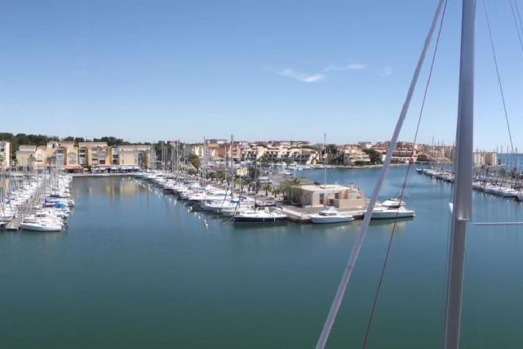 Appartement Gruissan Vue Imprenable Extérieur photo